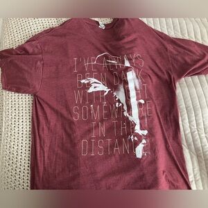 City and Colour Burgundy Tee shirt XL